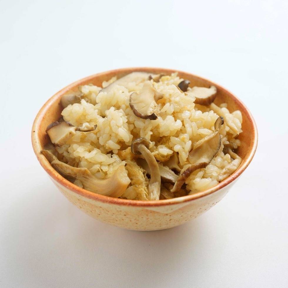 三菇拌飯